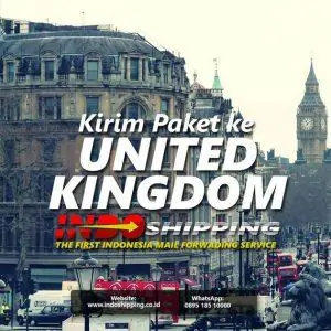 Jasa kirim paket barang ke Inggris