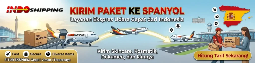 kirim paket ke spanyol