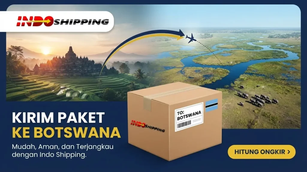 kirim paket ke Botswana
