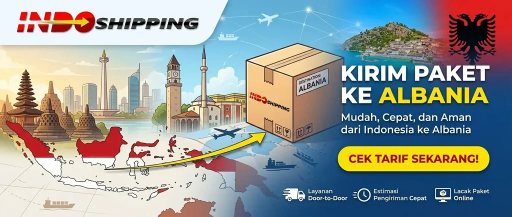 kirim paket ke albania