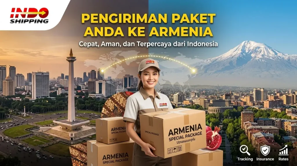 kirim paket ke armenia