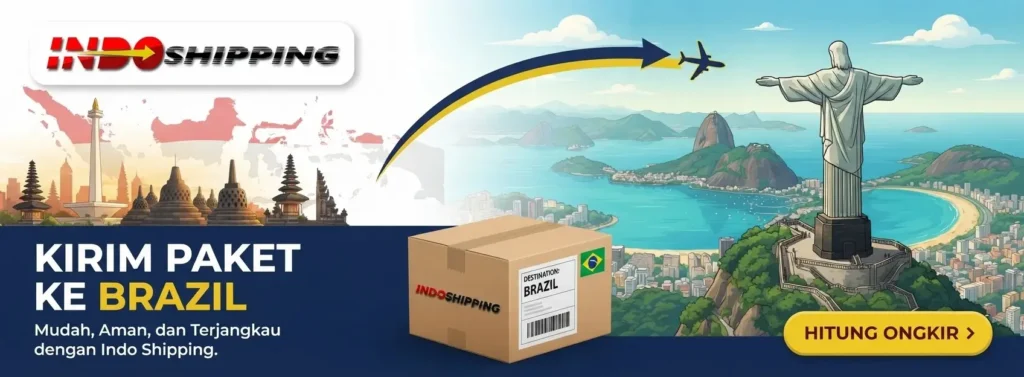 kirim paket ke brazil