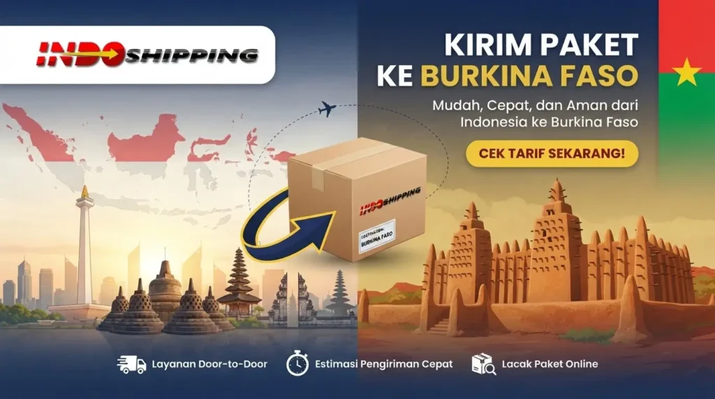 kirim paket ke burkina faso