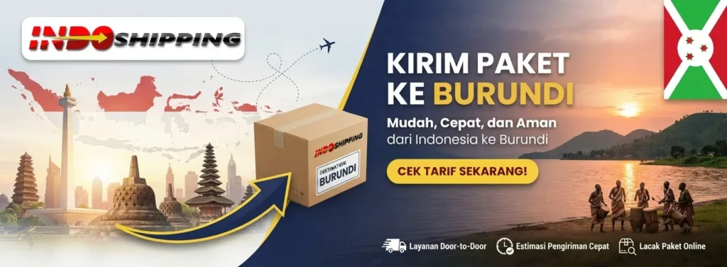 kirim paket ke burundi