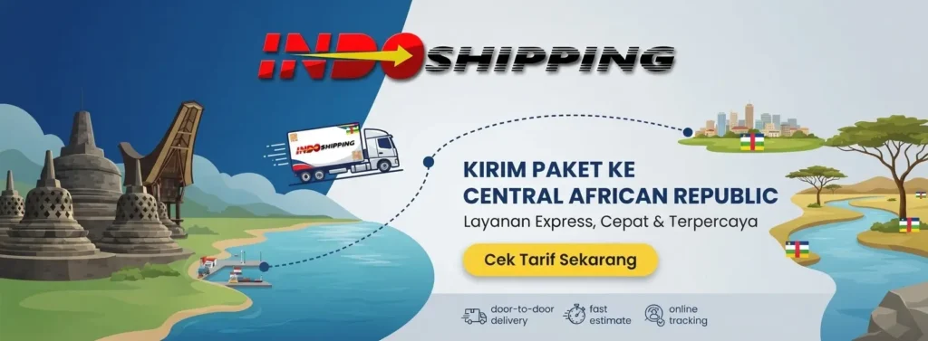 kirim paket ke central african republic