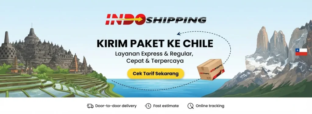 kirim paket ke chile