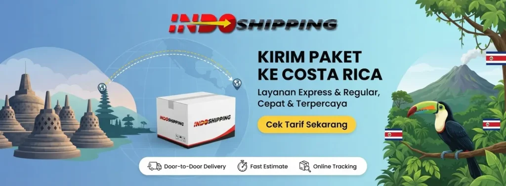 kirim paket ke costa rica