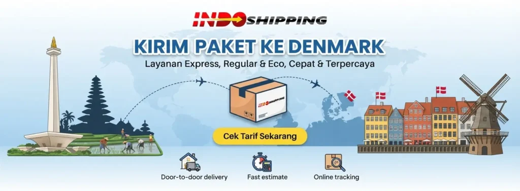 kirim paket ke denmark