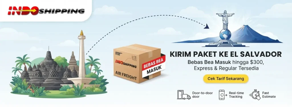 kirim paket ke el salvador