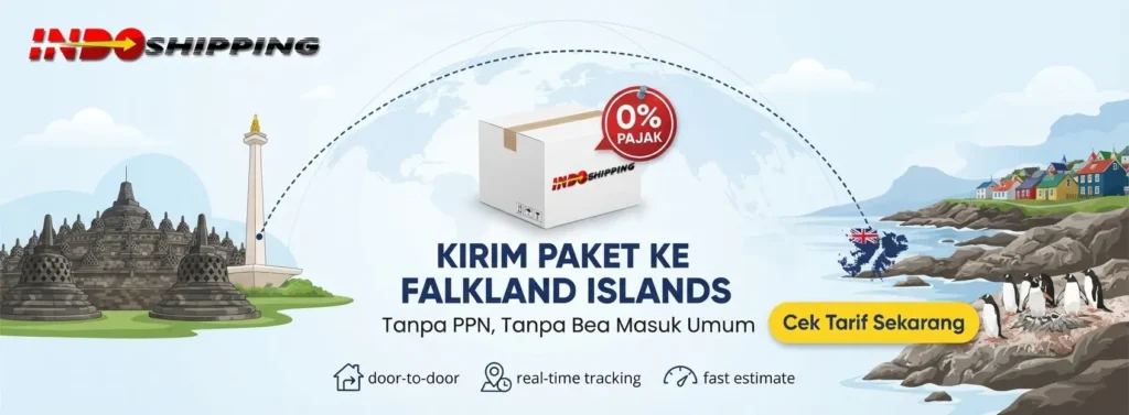 kirim paket ke falkland islands