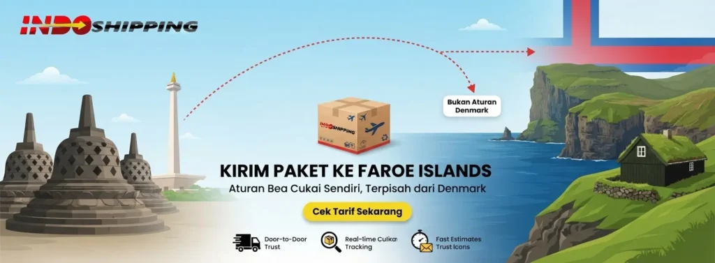 kirim paket ke faroe islands