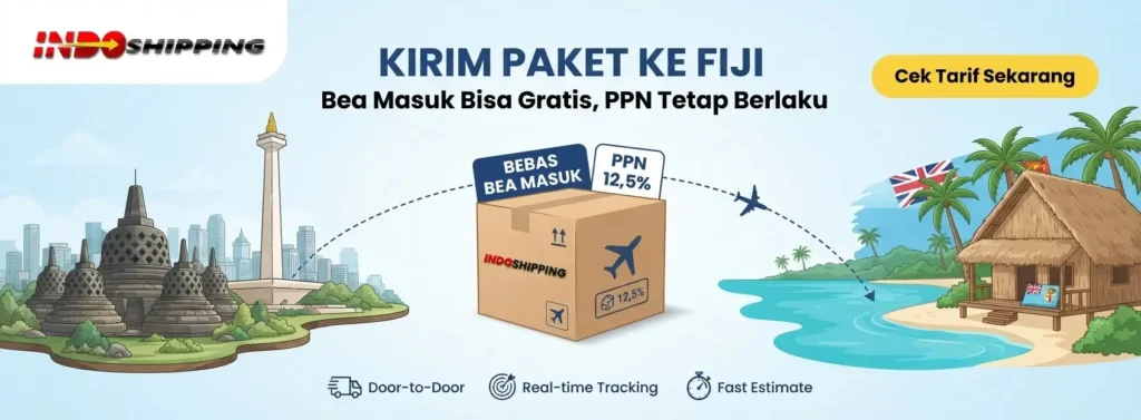 kirim paket ke fiji