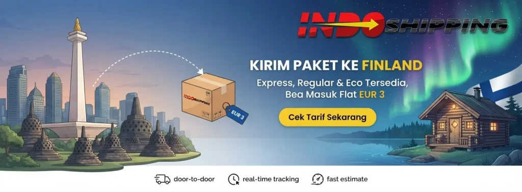 kirim paket ke finland