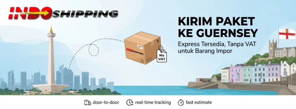 kirim paket ke guernsey