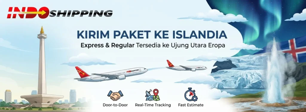 kirim paket ke islandia