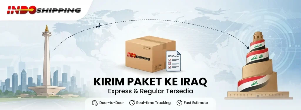kirim paket ke iraq