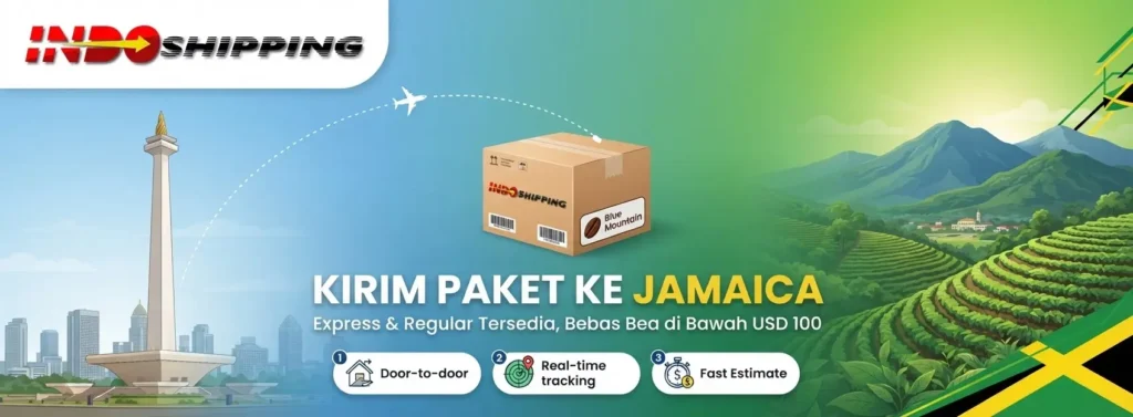 kirim paket ke jamaica
