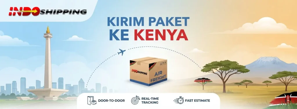 kirim paket ke kenya