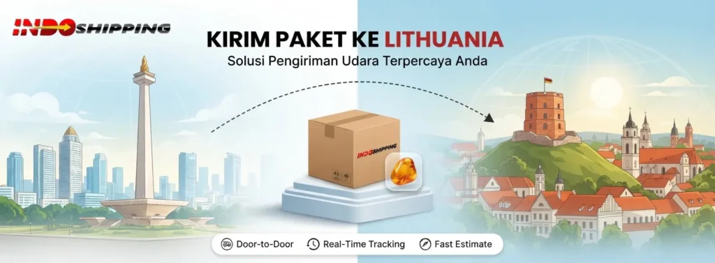 kirim paket ke lithuania