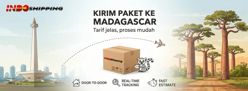 kirim paket ke madagascar