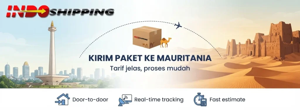 kirim paket ke mauritania