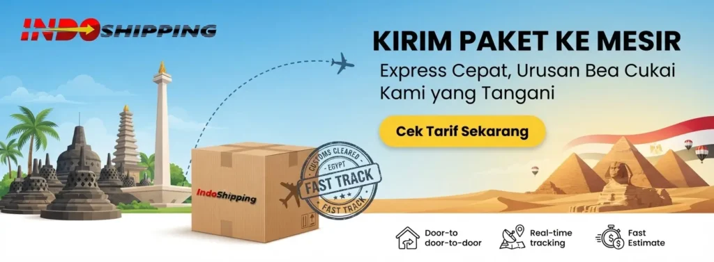 kirim paket ke mesir
