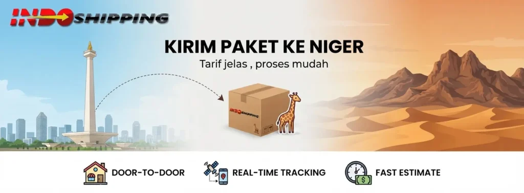 kirim paket ke niger