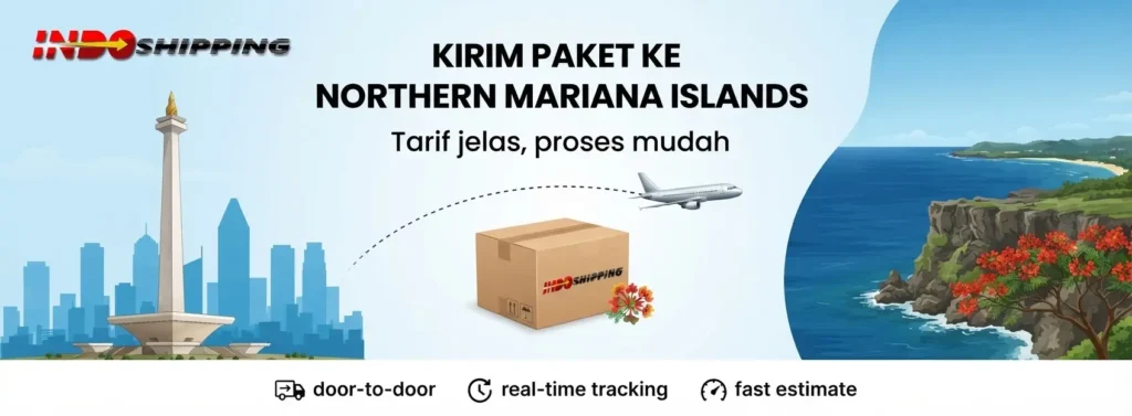 kirim paket ke northern mariana islands