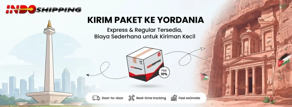 kirim paket ke yordania