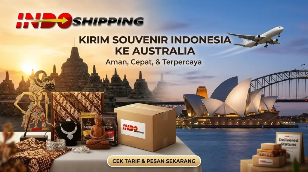 kirim souvenir ke australia