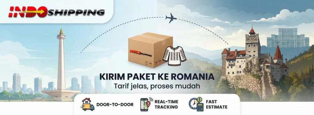 kirim paket ke romania